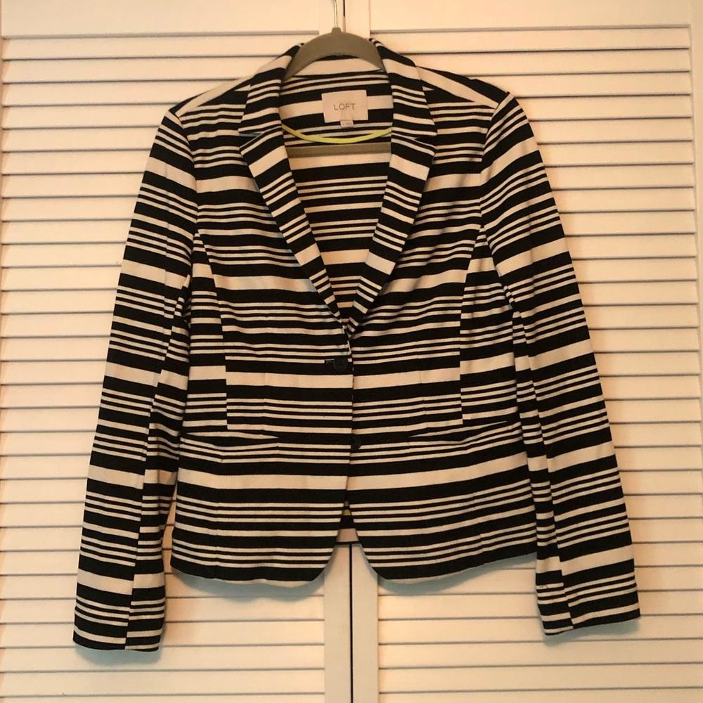 Loft - Jersey Blazer - M